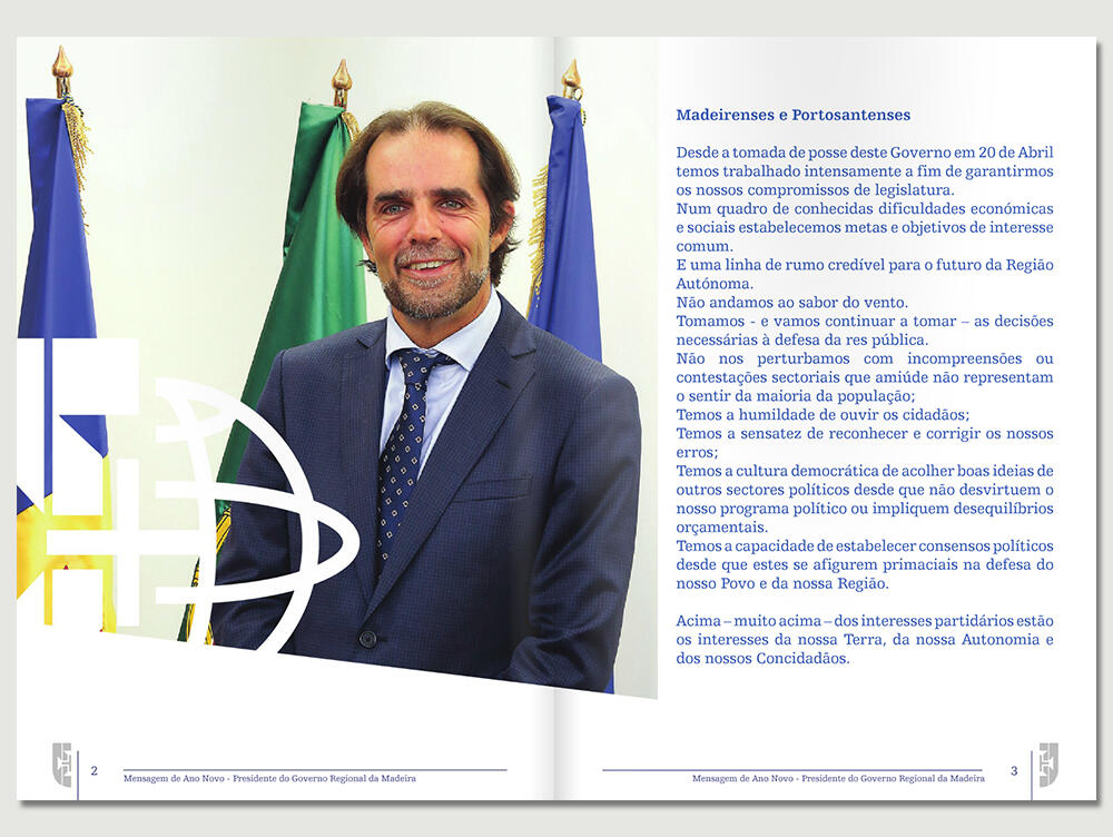 Mensagem de Ano Novo do Presidente do GR