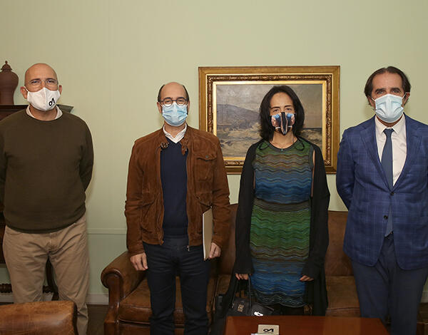 Albuquerque recebeu Presidente da Secção Regional da Ordem dos Arquitetos