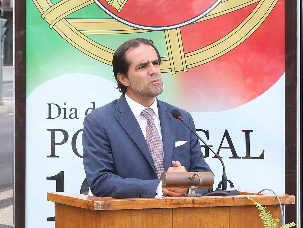  Miguel Albuquerque nas comemorações do 10 de junho