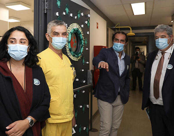 Presidente agradeceu trabalho intenso desenvolvido pelos profissionais de saúde 