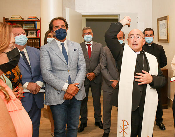 Albuquerque agradece ao padre Bernardino o melhor Centro de Alzheimer do país