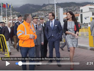 Presidente do GR visitou exposição de meios dos agentes de Proteção Civil