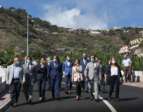 Albuquerque visitou nova estrada do Limoeiro 