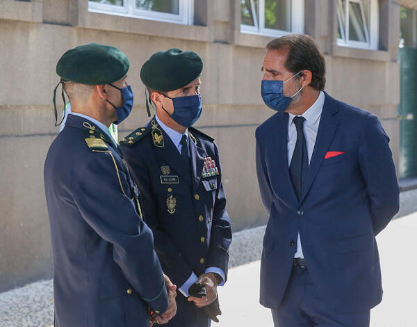 Albuquerque nas cerimónias dos 12 anos da GNR