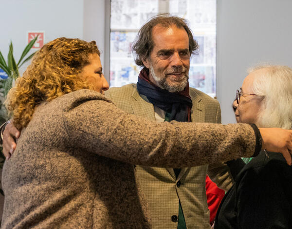 Encontro com agricultores, visita a Lar e espectáculo pirotécnico no cais de Vila Baleira