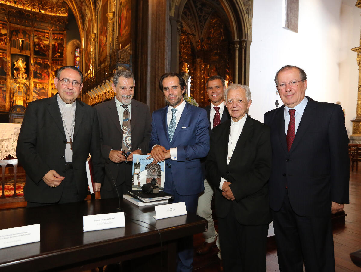 Albuquerque no lançamento da obra 'A Sé do Funchal: 1514-2014'