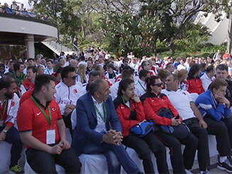 Abertura Oficial do Campeonato Europeu de Natação adaptada