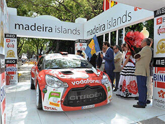 Albuquerque deu início à edição 2016 do Rali Vinho da Madeira