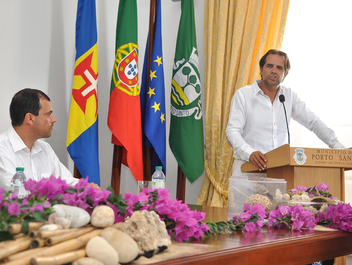 Albuquerque preside à abertura de evento sobre geoturismo no Porto Santo