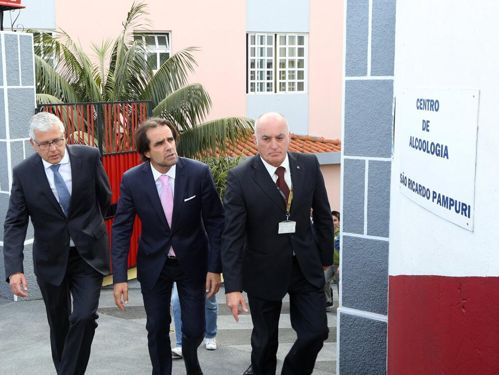 Presidente inaugurou a Unidade de Alcoologia