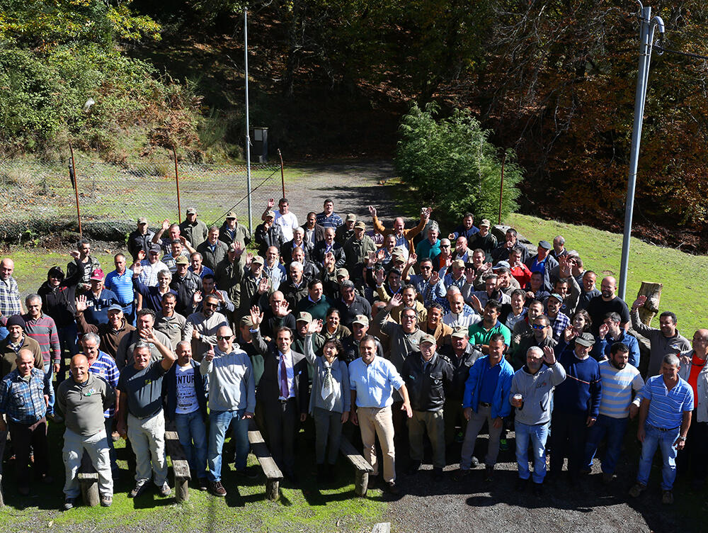 Presidente do Governo agradeceu empenho e dedicação dos Florestais no combate aos incêndios