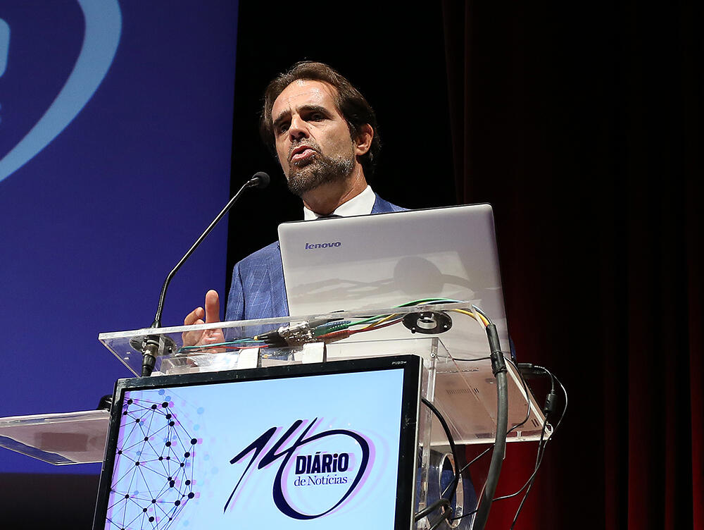 Miguel Albuquerque no aniversário do DN