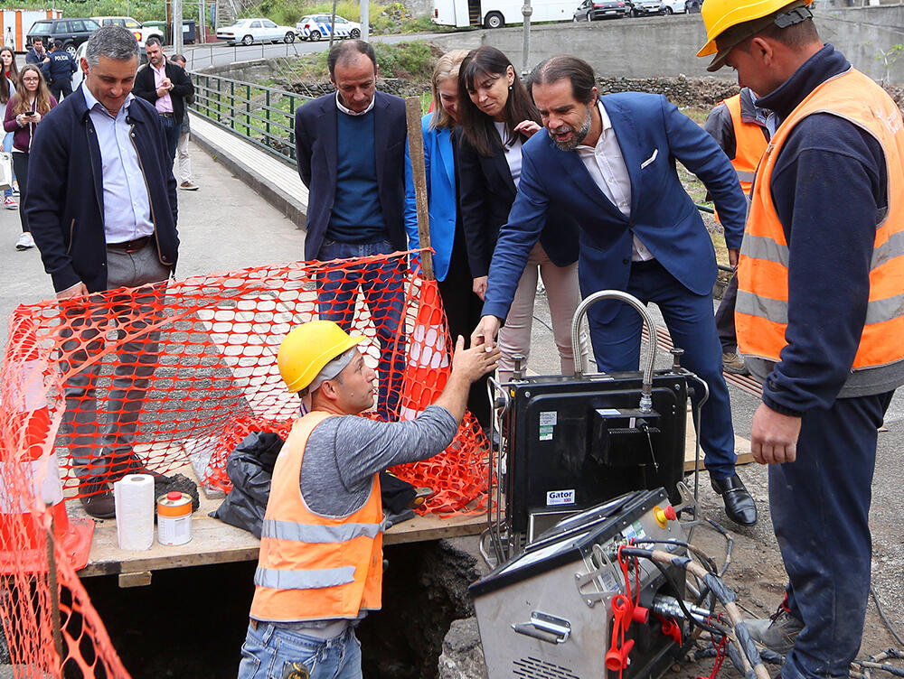 Albuquerque anuncia renovação da rede de água em Machico