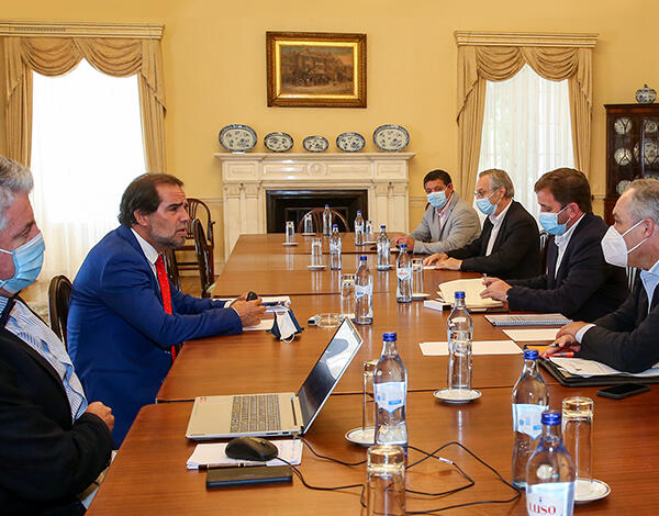 Albuquerque recebeu direção da Federação de Bombeiros da Madeira 