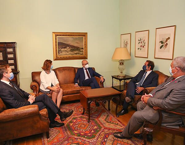 Albuquerque recebeu Bastonário da Ordem dos Psicólogos 