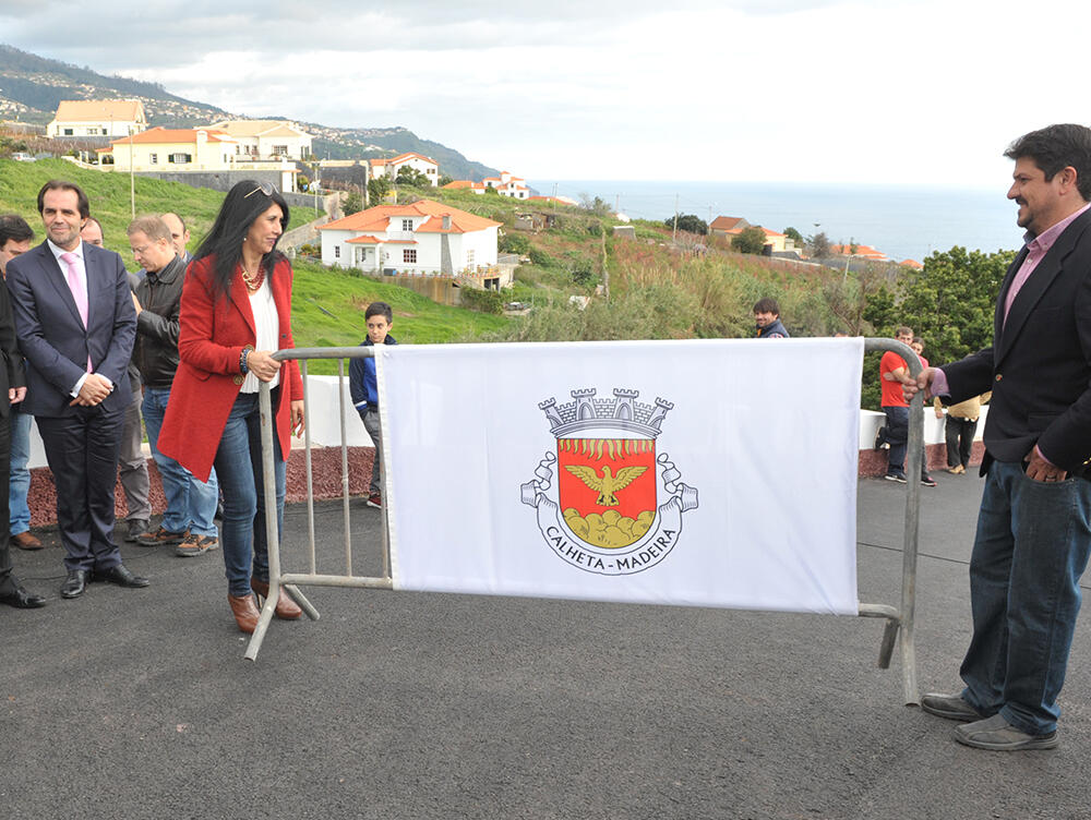 Presidente do Governo inaugurou Caminho Agrícola na Calheta