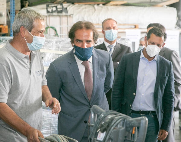 Albuquerque elogia empresa Capio