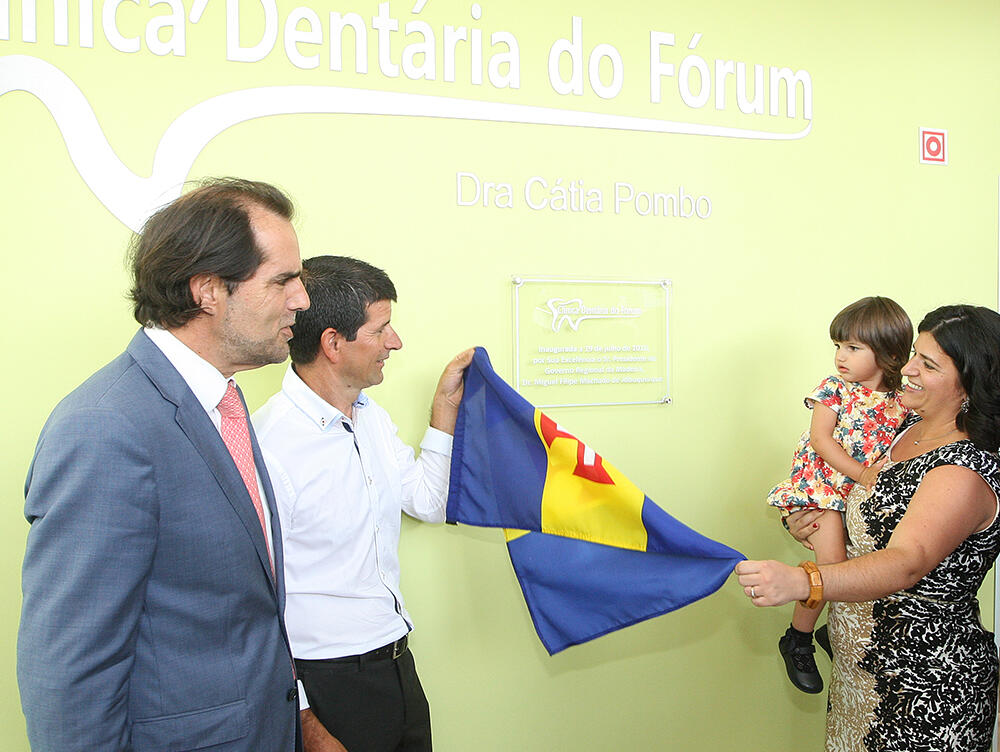 Presidente do Governo Regional da Madeira inaugurou a Clínica Dentária 