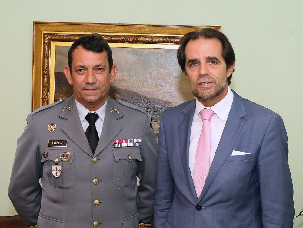 Miguel Albuquerque recebeu novo comandante do RG3