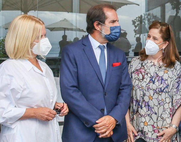 Presidente do Governo na abertura do Consulado Honorário da Colômbia