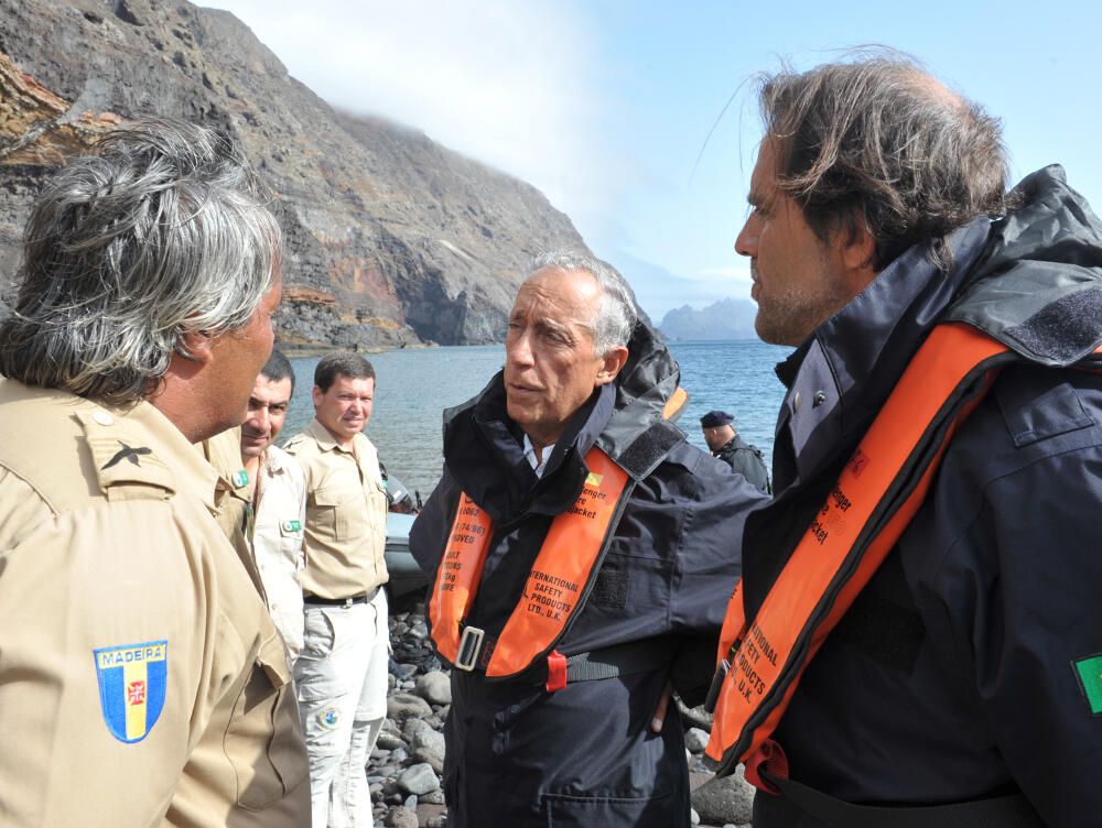 Marcelo Rebelo de Sousa visitou as Ilhas Desertas