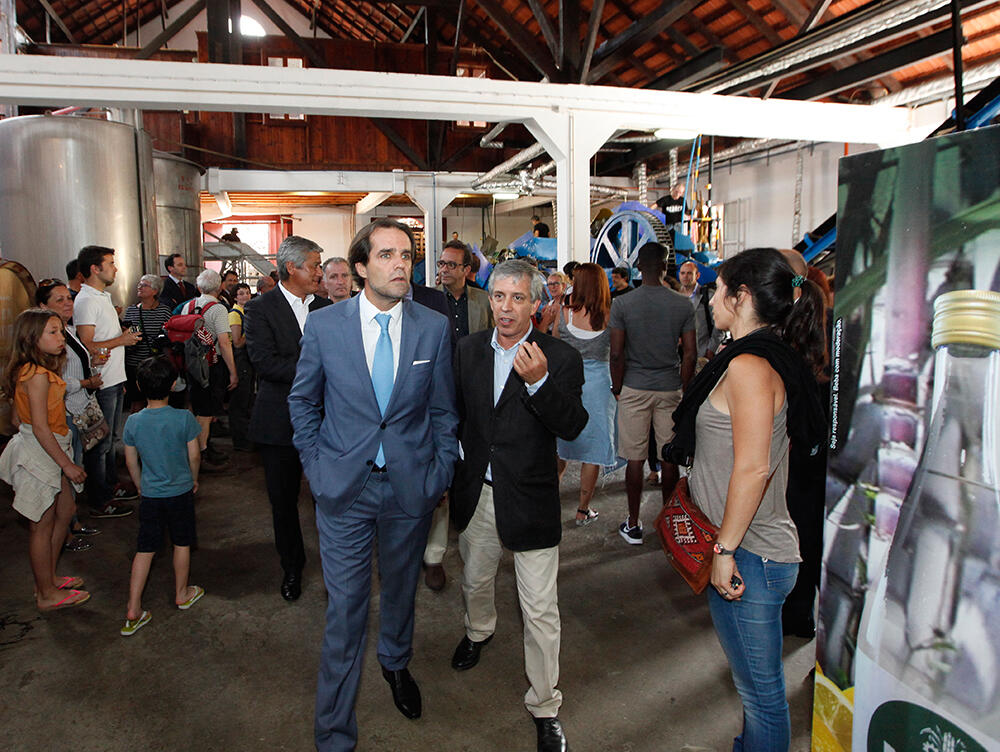 Presidente do Governo visitou o Engenho do Porto da Cruz