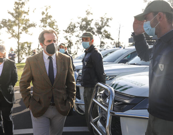 Polícia Florestal recebeu 11 viaturas todo-o terreno de combate a fogos 