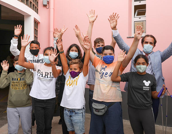 Albuquerque diz que escola do Porto Santo está quase pronta