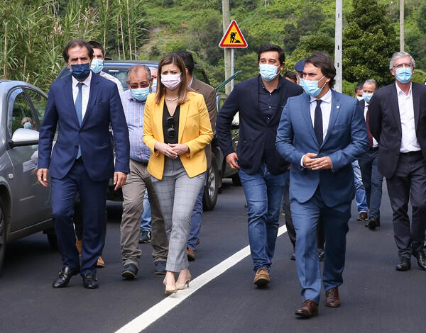 Albuquerque satisfeito com recuperação da estrada de acesso à Ilha