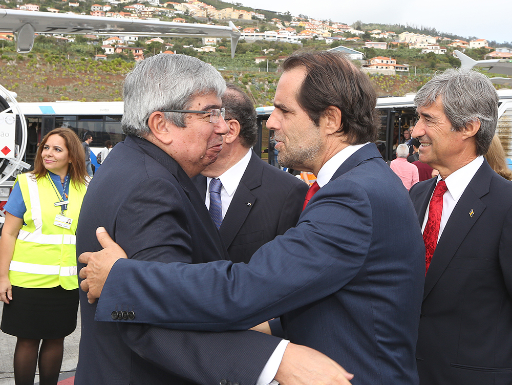 Miguel Albuquerque acompanhou Ferro Rodrigues em visita oficial à Madeira