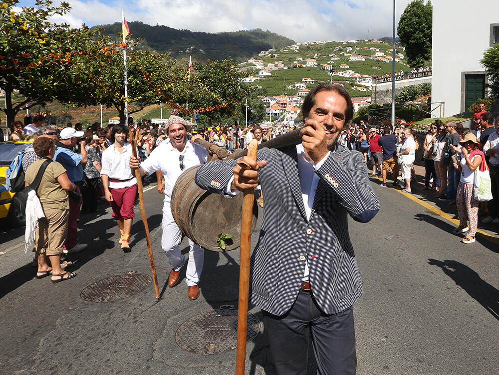 Presidente assistiu à Festa do Vinho no Estreito de Câmara de Lobos