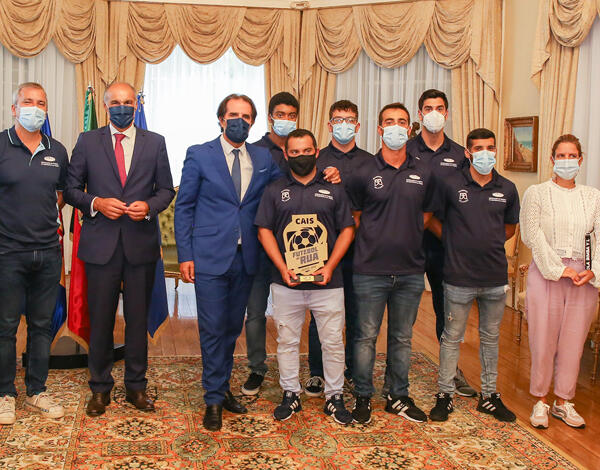 Albuquerque recebeu campeões nacionais de futebol de rua