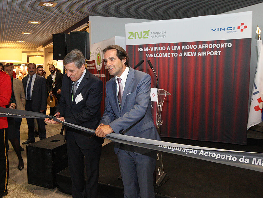 Presidente do Governo inaugura novo espaço no Aeroporto da Madeira