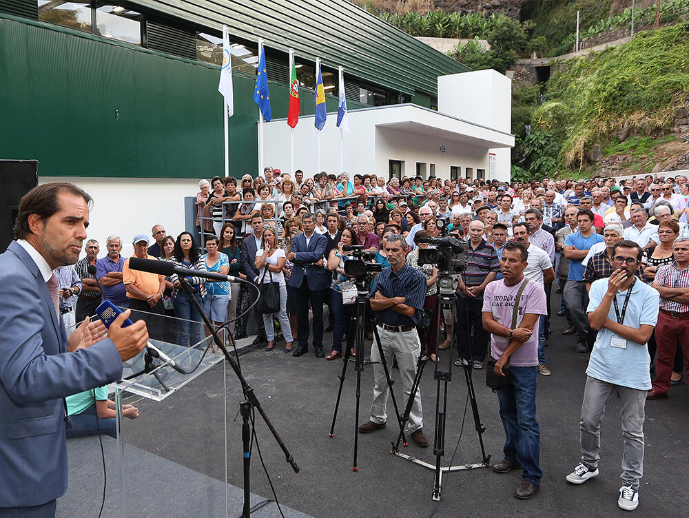 Presidente do Governo inaugurou nova unidade da GESBA