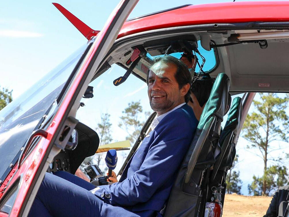 Helicóptero vai continuar em 2019