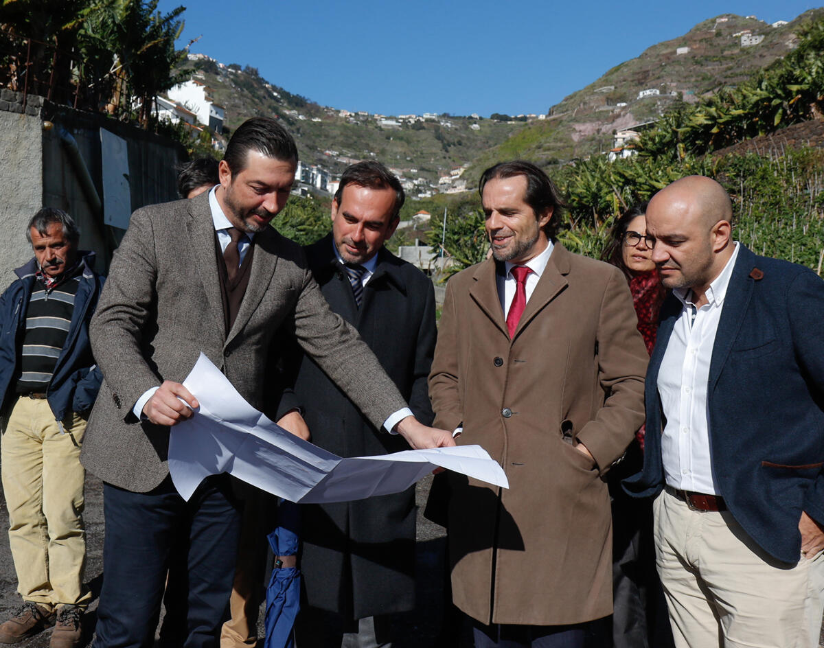 Governo investe 1,3 milhões em nova ligação rodoviária de Câmara de Lobos