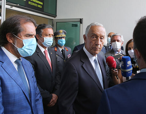 Marcelo elogia controlo da COVID na Madeira