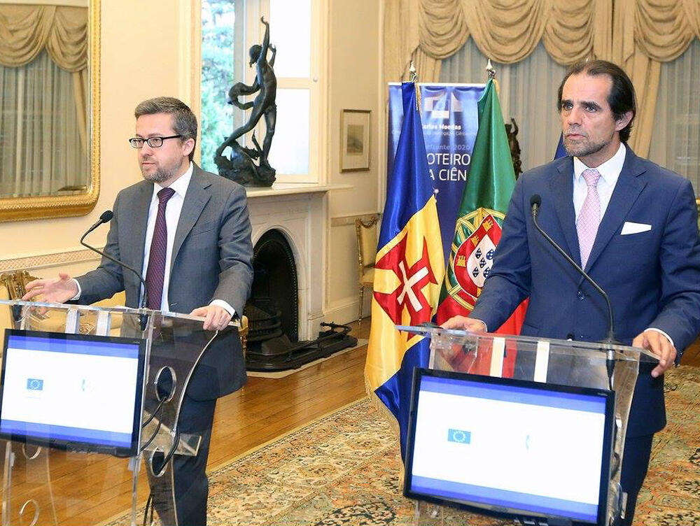 Conferência de imprensa visita oficial de Carlos Moedas à RAM