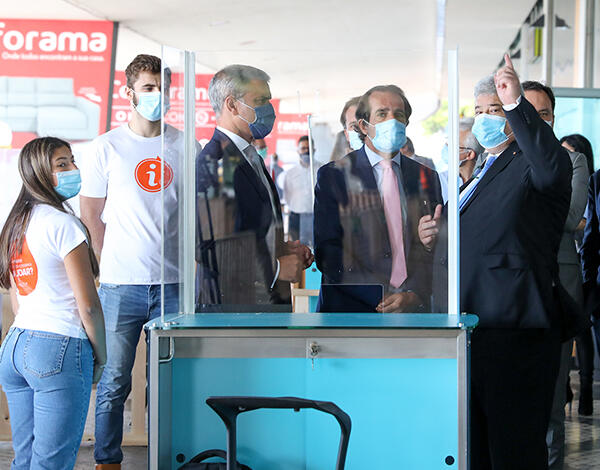 Região preparada para receber 11 mil passageiros por semana