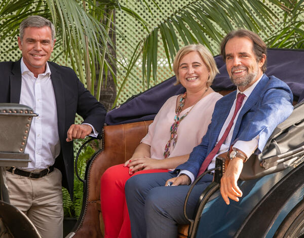 Albuquerque na abertura da Festa da Flor