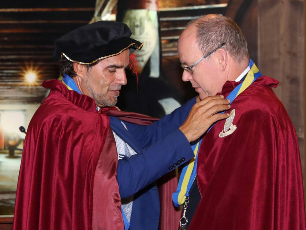 Alberto II do Mónaco embaixador do Vinho da Madeira