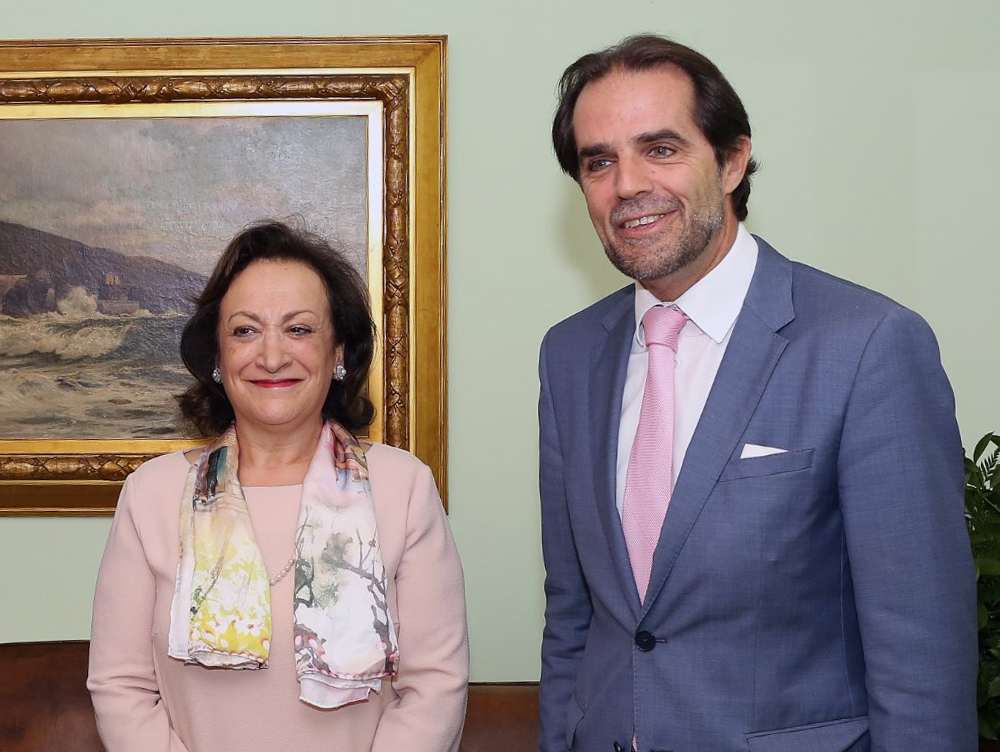 Miguel Albuquerque recebeu a Procuradora Joana Marques Vidal