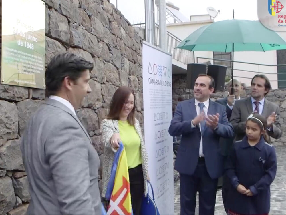 Miguel Albuquerque inaugura obra de requalificação urbanística do centro da Quinta Grande