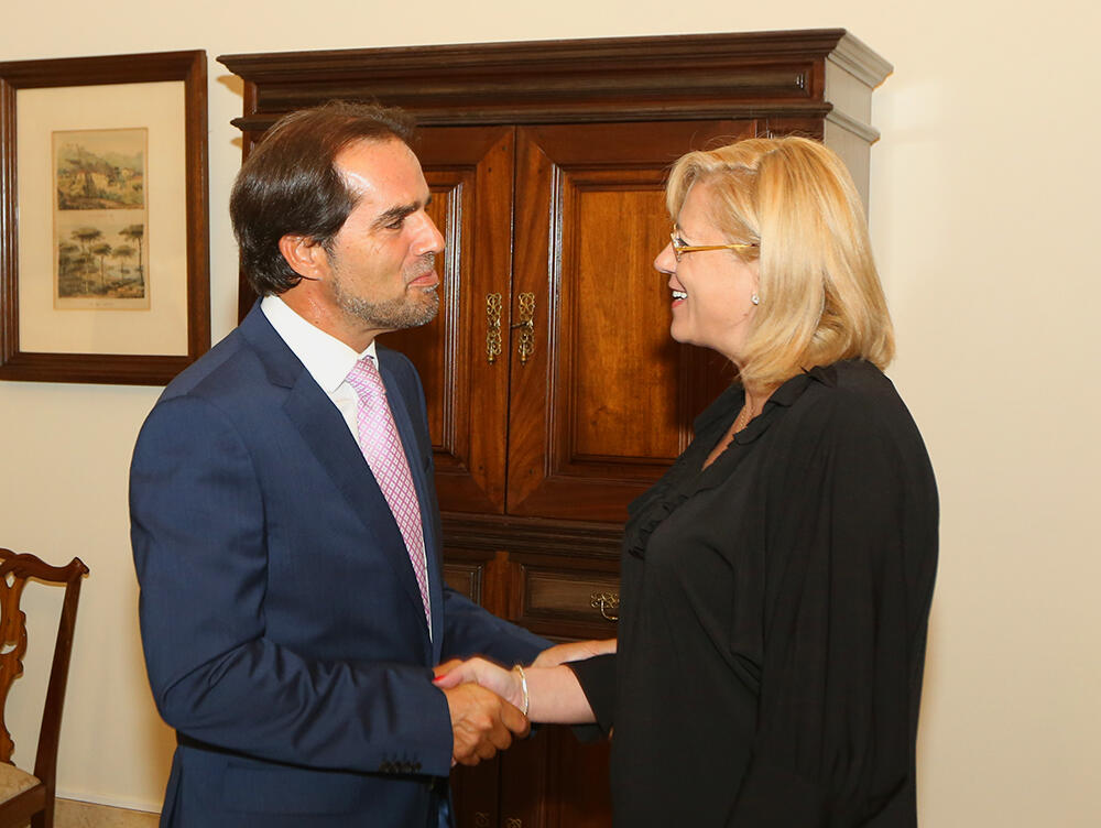 Governo Regional reuniu com Corina Cretu