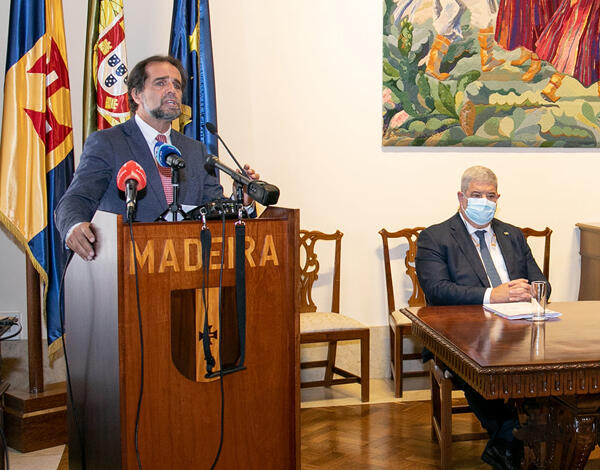 Albuquerque agradeceu às farmácias disponibilidade para a testagem massiva