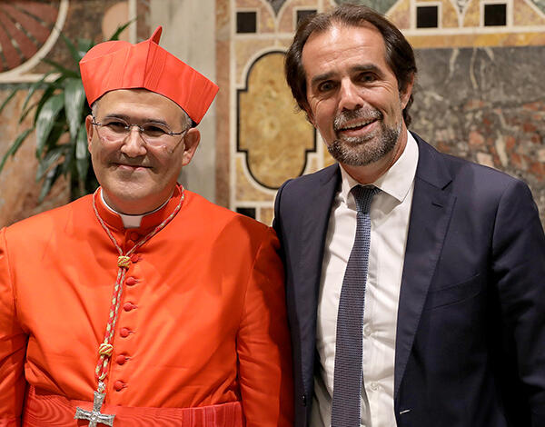 Presidente do Governo na elevação de Tolentino Mendonça a Cardeal de Roma