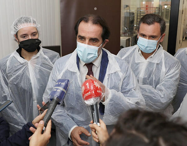 Albuquerque visitou nova unidade de produção da UAUCACAU 