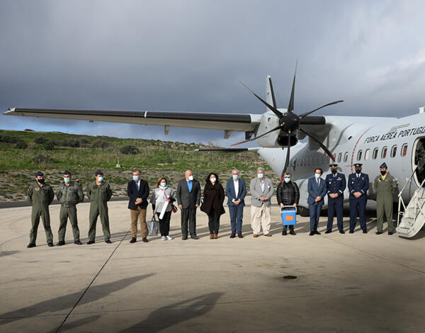 Miguel Albuquerque no Porto Santo para assistir ao início da vacinação na ilha