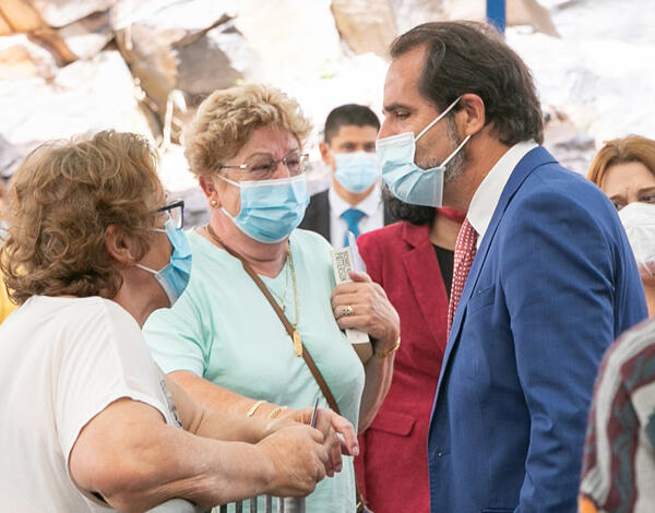 Albuquerque visitou Centro de Vacinação COVID-19 de Santa Cruz