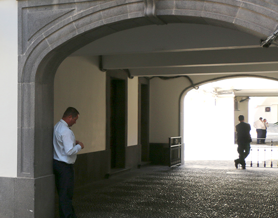 Aviso de procedimento prévio para o exercício de funções inspetivas em regime de requisição